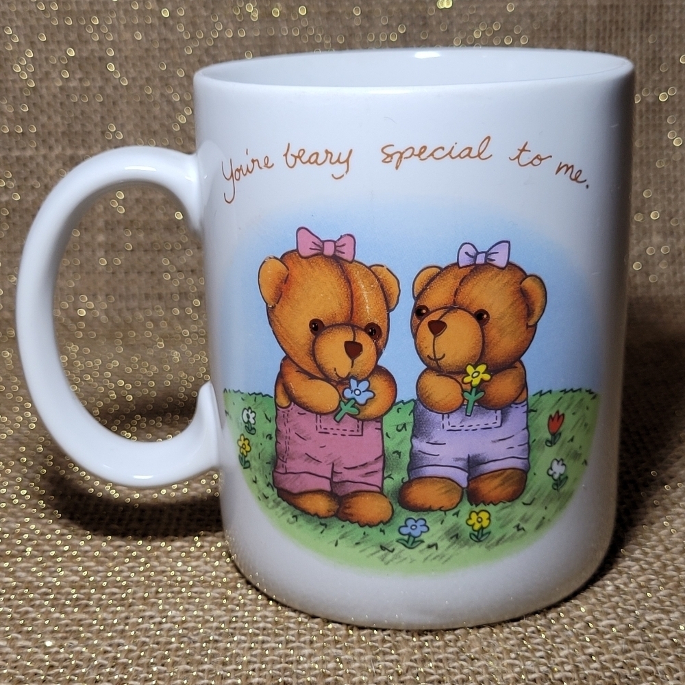 Vintage Avon You’re Beary Special To Me Stoneware Ceramic Coffee Tea Mug Cup